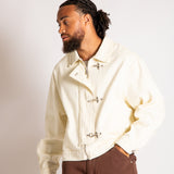 Harrington Ecru Buckle Detail Denim Jacketcha