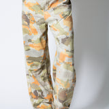 Vintage Camo Baggy Horseshoe Jeans