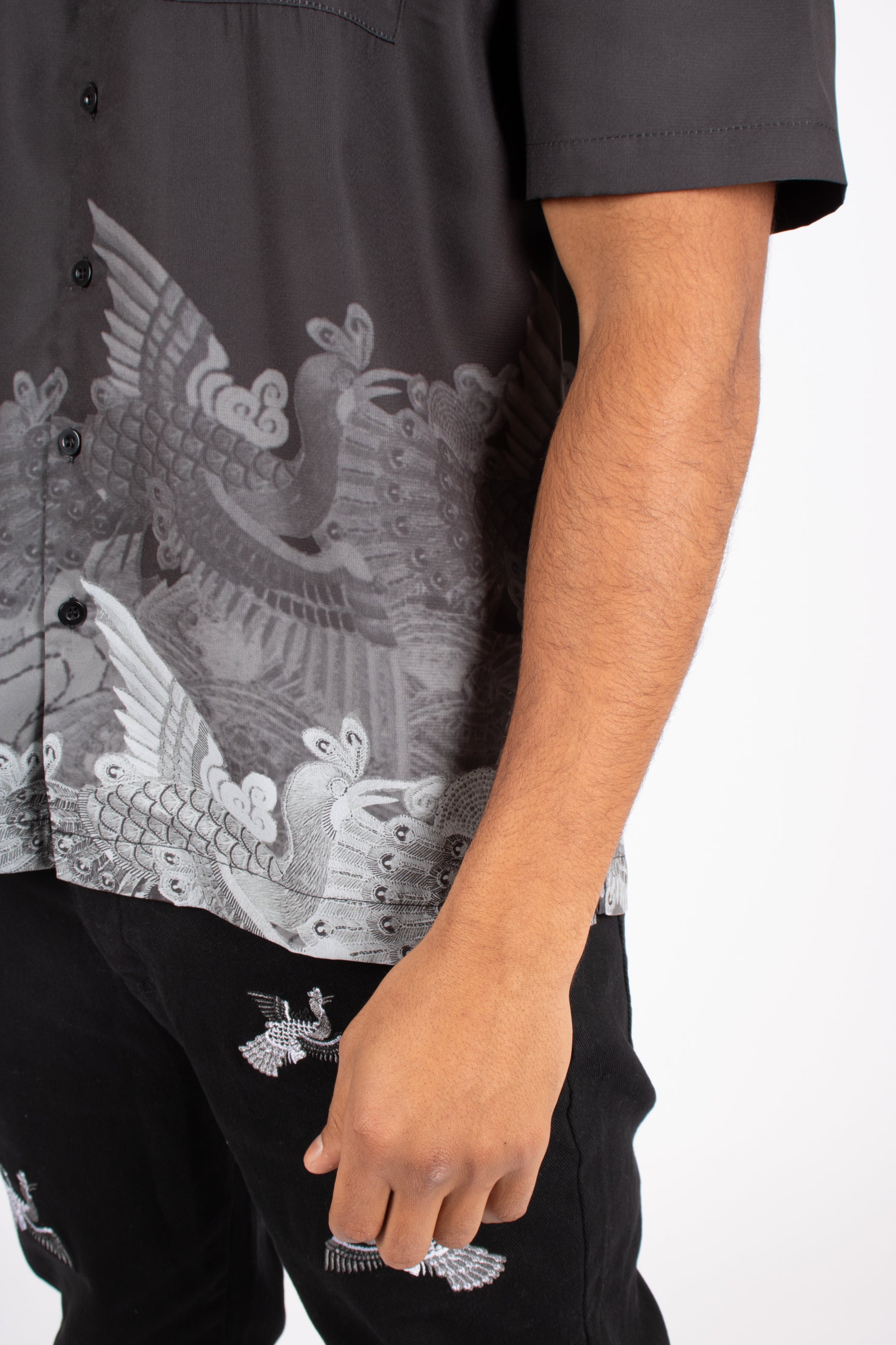 oversized-boxy-shirt-ombre-japanese-bird-print