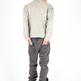 Stone Suede Biker Jacket