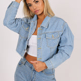 Diamante Denim High Rise Mom Jean