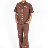 Brown Clasp Cargo