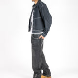 Indigo Contrast Stitch Denim Jacket