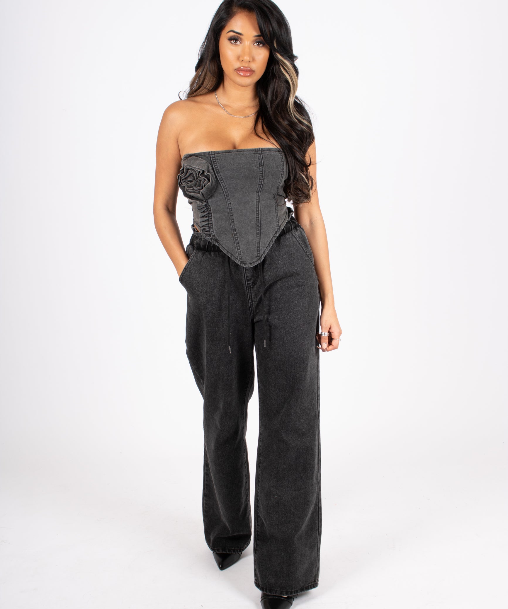 washed_black_rose_denim_stretch_corset