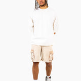 Oversized Forbidden Fruits Back Printed White T-Shirt