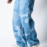 Tonal Camo Super Baggy Jeans