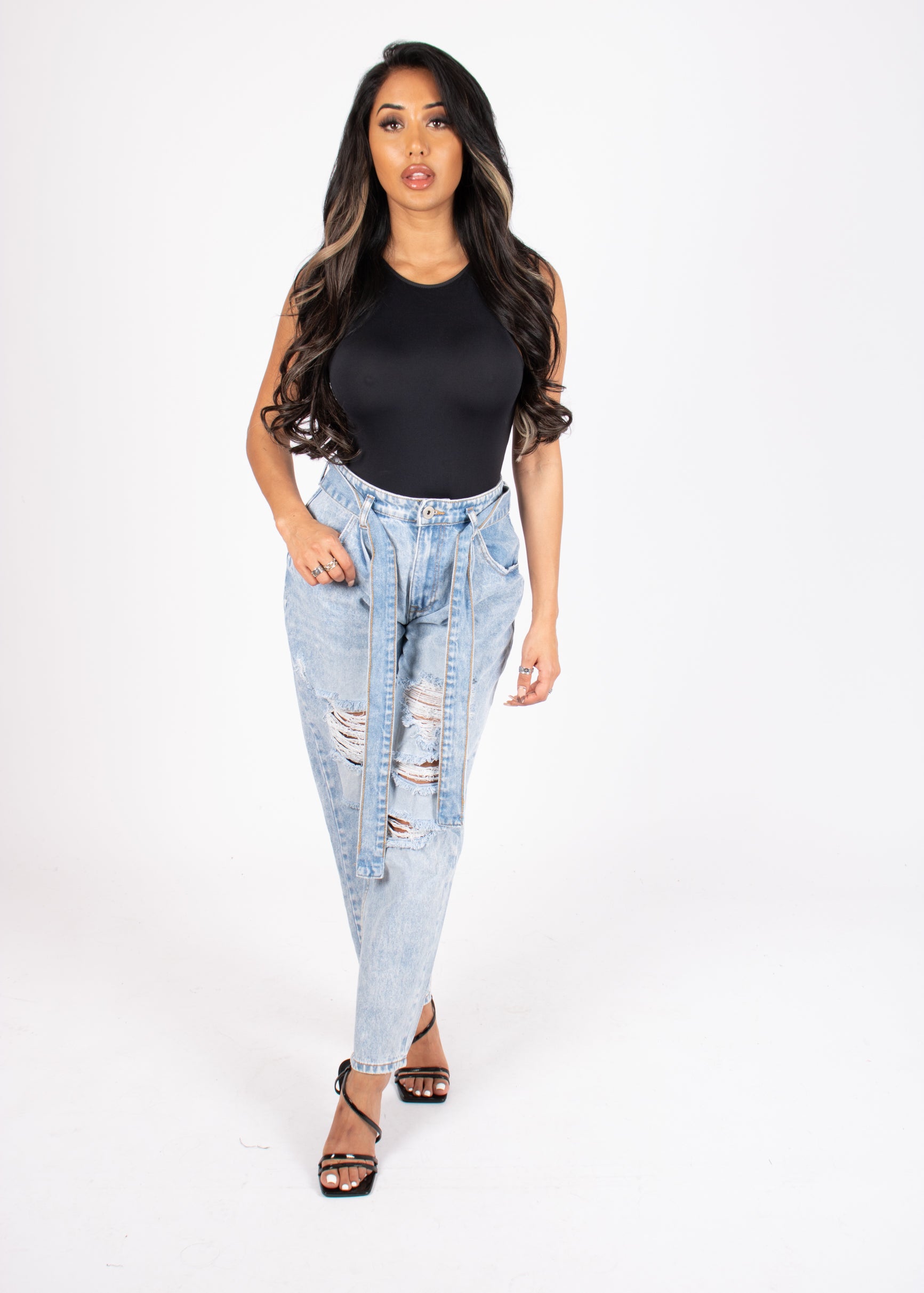 high-rise-belted-mom-jean-ripped-knee