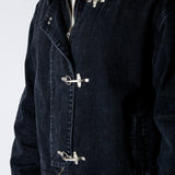 HARRINGTON - Buckle Detail Jacket in Black