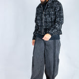 Onyx Zip Detail Baggy Jeans In Black