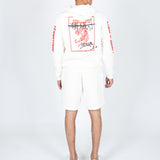 UNISEX Jersey Off White Shorts