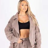 Acid Wash Brown Denim Tennis Mini Skirt - Liquor n Poker