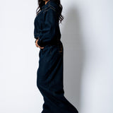 ALEX – Raw Indigo Boxy Zip - Through Denim Jacket - Liquor n Poker