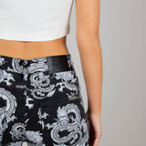 All - Over Dragon Print Straight Leg Jean - Liquor n Poker