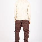 All - Over Japanese Printed Ecru Knitted Jumper - Liquor n Poker