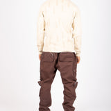 All - Over Japanese Printed Ecru Knitted Jumper - Liquor n Poker