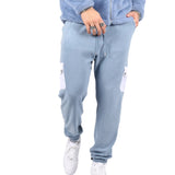 Baby Blue Utility Cargo Polar Fleece Joggers - Liquor n Poker