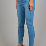 Back To Basics Skinny Jeans Made From Recycled Plastic Bottles And Organic Cotton Indigo - Liquor n Poker