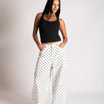 Baggy Polka Dot Balloon Jeans - Liquor n Poker