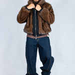 Baggy Spliced Side Pocket Jeans In Indigo - Liquor n Poker