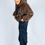 Baggy Spliced Side Pocket Jeans In Indigo - Liquor n Poker