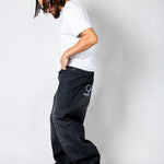 Black Snake Print Viper Baggy Jeans - Liquor n Poker
