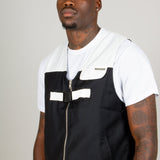 Black Utility Pocket Co - Ord Gilet - Liquor n Poker