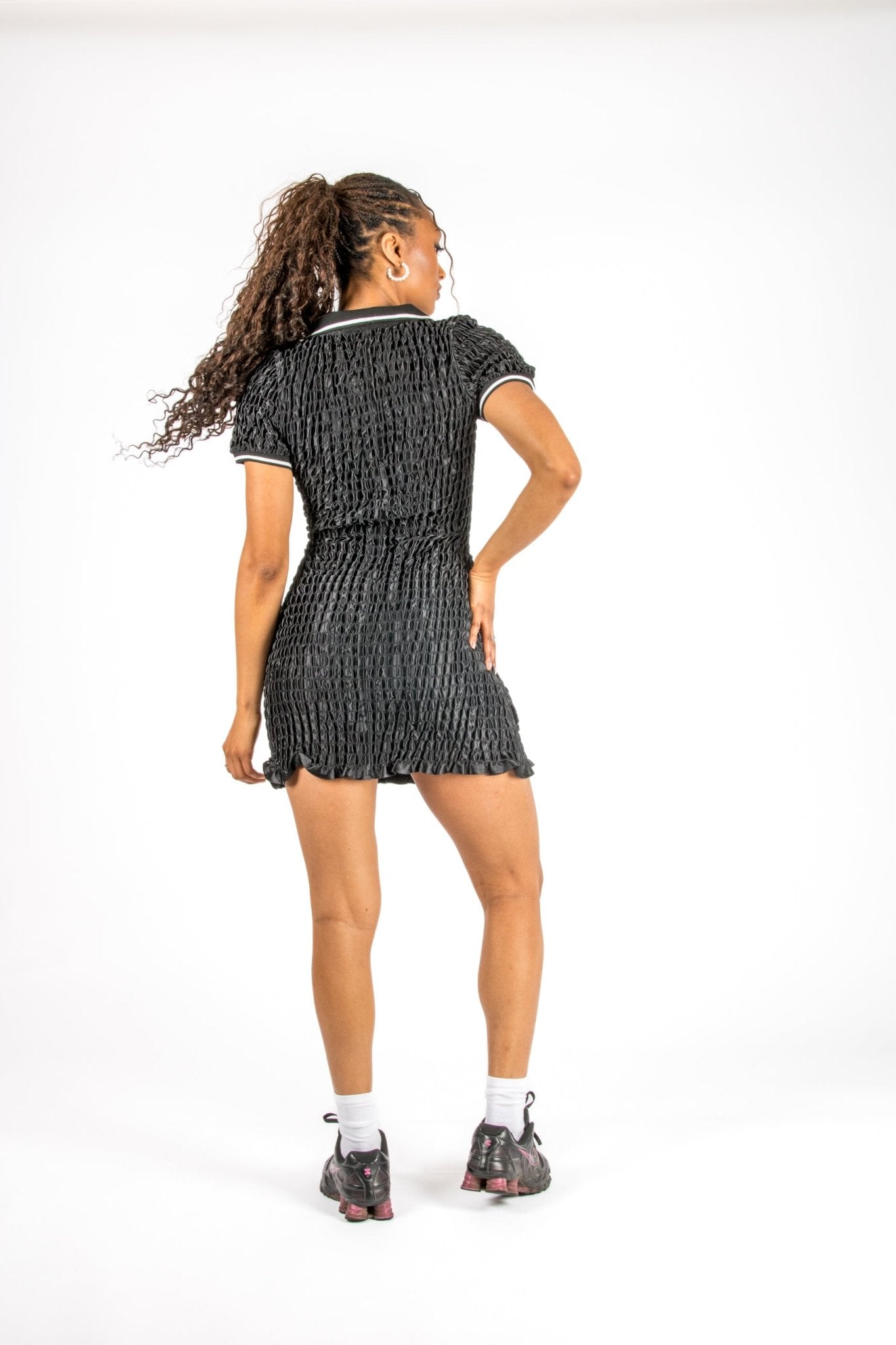 Black Varsity 'Blessed 01' Dress - Liquor n Poker