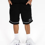 Black Varsity Shorts - Liquor n Poker
