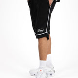 Black Varsity Shorts - Liquor n Poker
