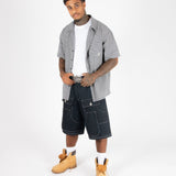 Boxy Check Print Shirt - Liquor n Poker