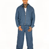 Bubble Denim Relaxed Baggy Jeans - Liquor n Poker