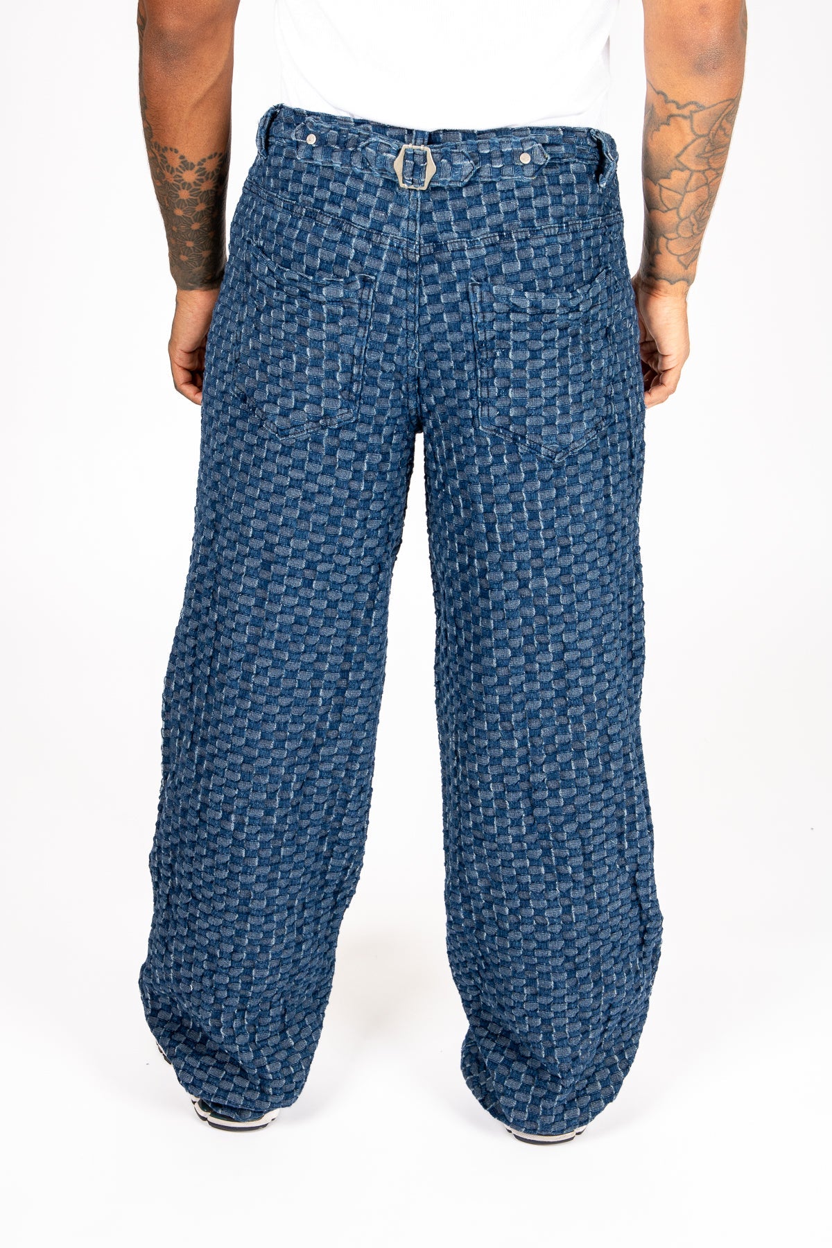 Bubble Denim Relaxed Baggy Jeans - Liquor n Poker