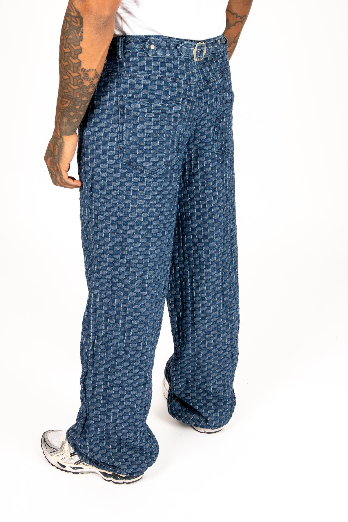 Bubble Denim Relaxed Baggy Jeans - Liquor n Poker