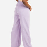 Cairo Wide Leg Jeans In Lilac - Liquor n Poker