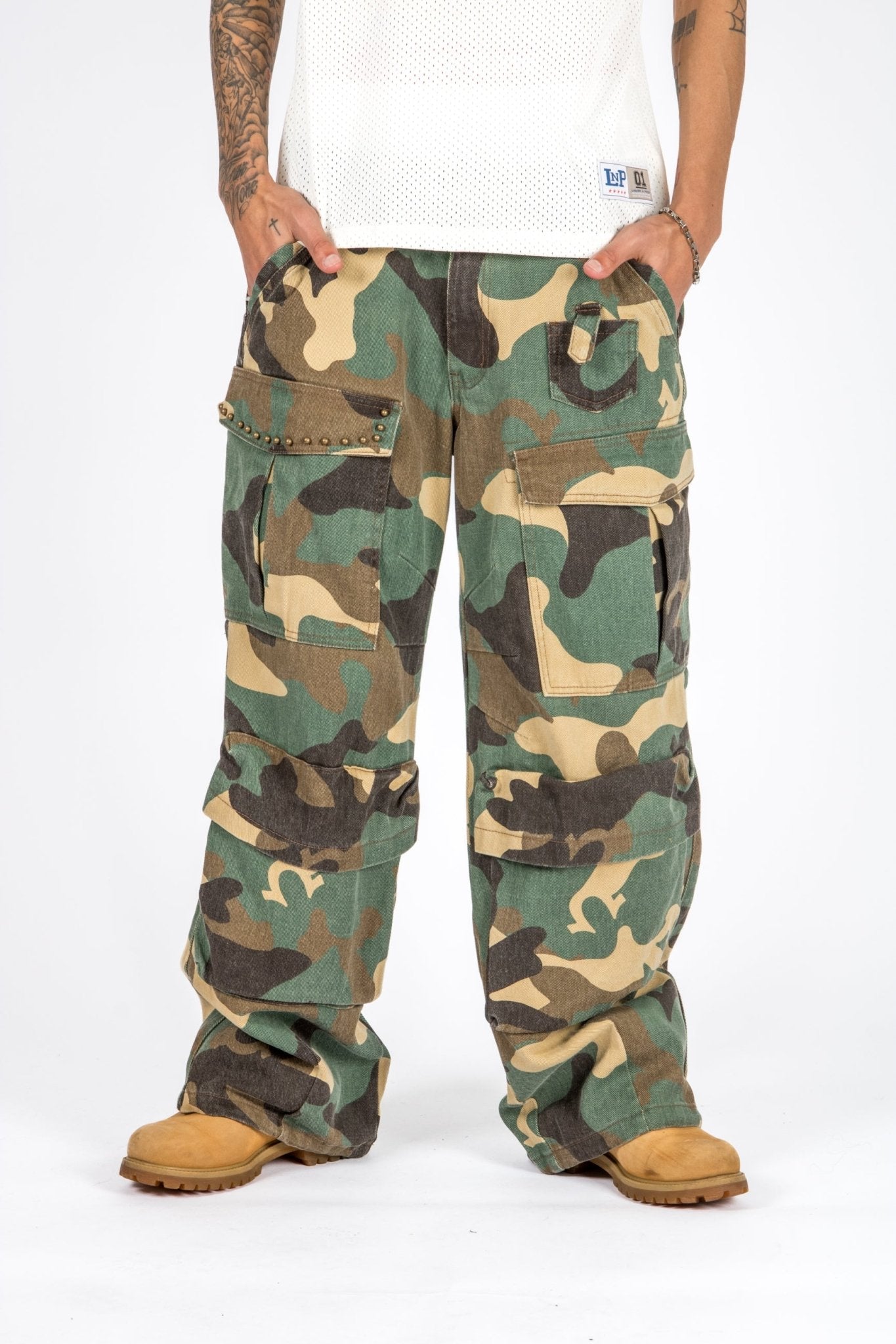 Camo Baggy Cargo - Liquor n Poker