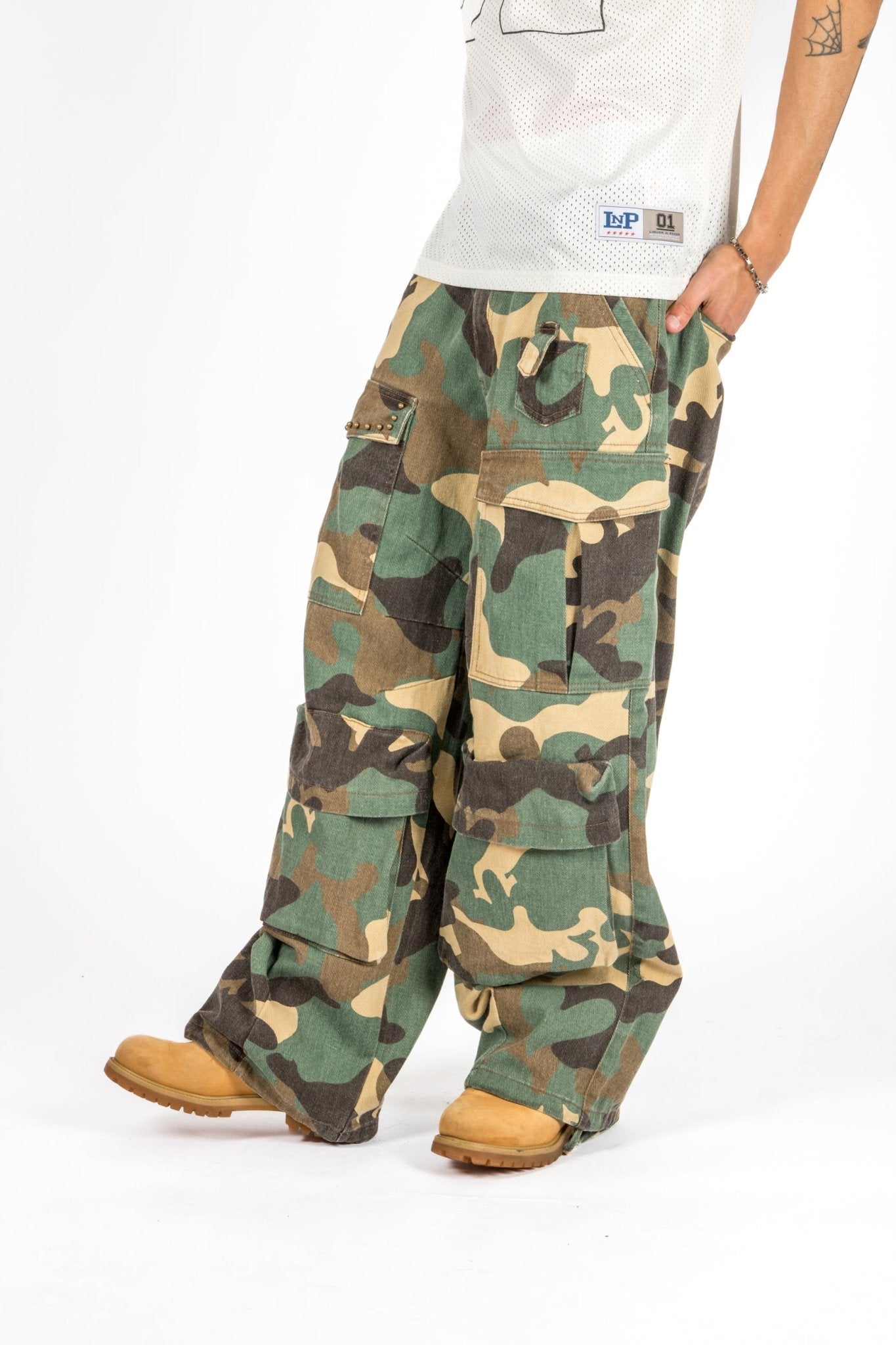 Camo Baggy Cargo - Liquor n Poker