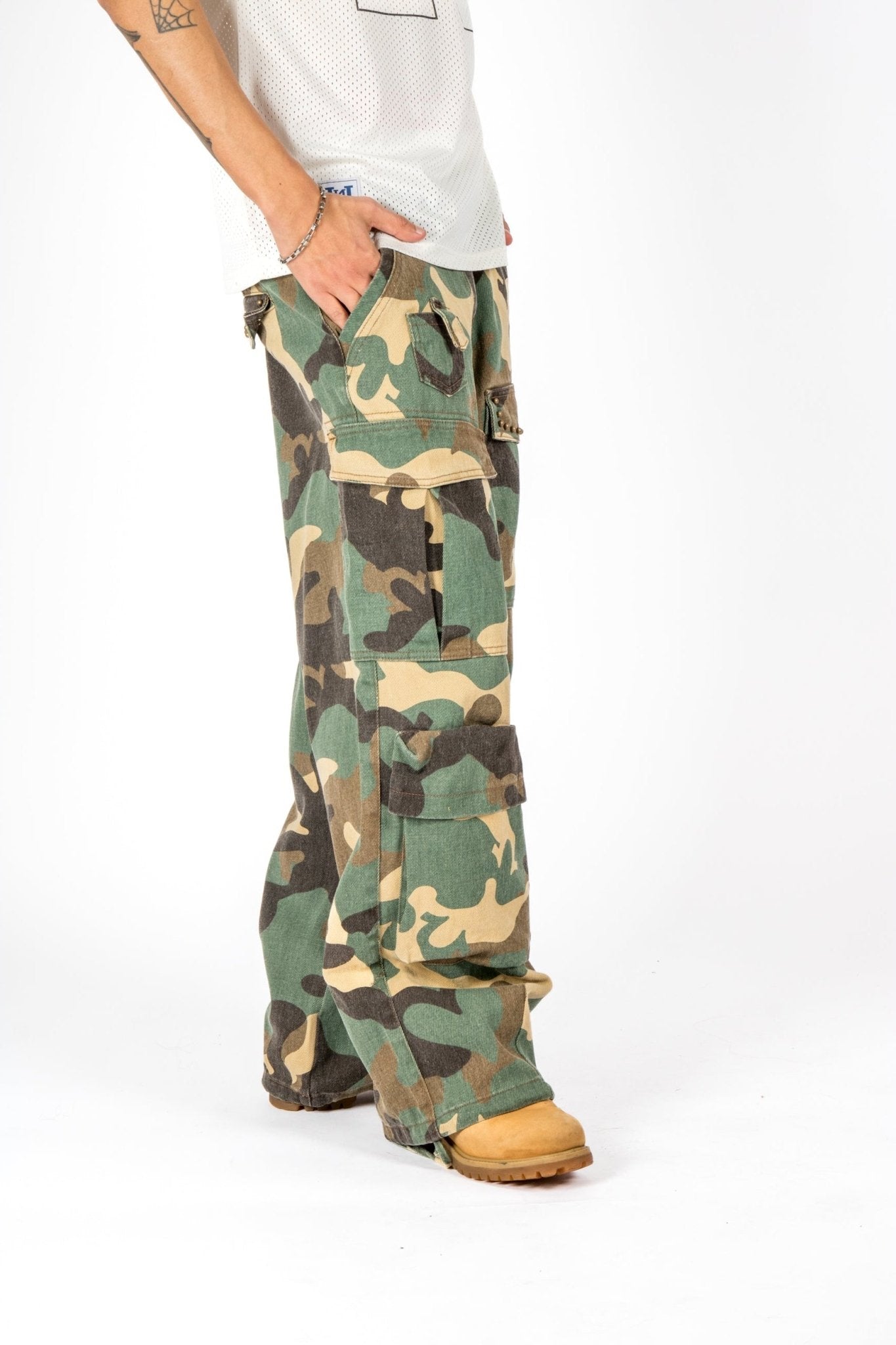 Camo Baggy Cargo - Liquor n Poker
