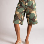 Camo Diamante Flame Jorts - Liquor n Poker