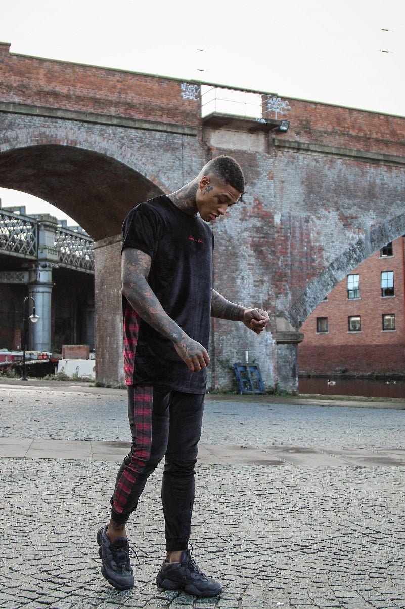 Cleveland Oversized Velour T-Shirt - Liquor n Poker