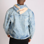 Cloudy Bleach Wash Denim Jacket - Liquor n Poker