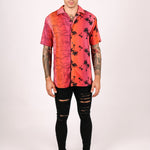 Cuba Hawaiian Resort Shirt With Split Print - Liquor n Poker