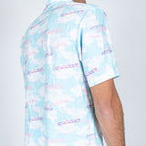 Daydreamer Clouds Print Revere Shirt - Liquor n Poker