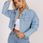 Diamante Denim High Rise Mom Jean - Liquor n Poker