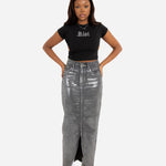 Diamanté Riot Side Boob Cut - Out Crop Top - Liquor n Poker