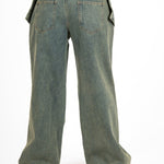 Dirty Wash Denim Baggy Pocket Jean - Liquor n Poker