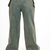 Dirty Wash Denim Baggy Pocket Jean - Liquor n Poker