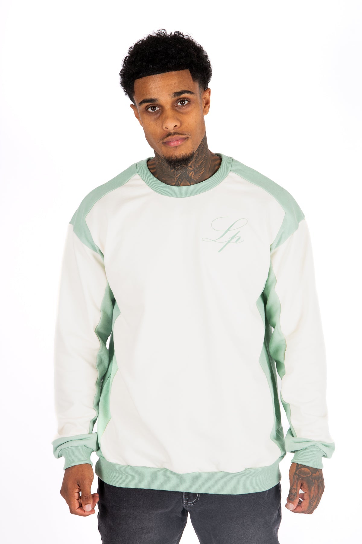 Ecru & Mint ''Legends'' Sweater - Liquor n Poker