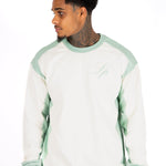Ecru & Mint ''Legends'' Sweater - Liquor n Poker