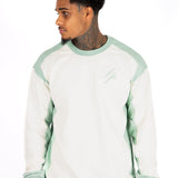 Ecru & Mint ''Legends'' Sweater - Liquor n Poker