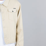 Ecru Oversized Trucker Denim Jacket - Liquor n Poker